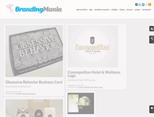 Tablet Screenshot of brandingmania.com